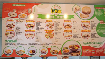 El Maiz Taqueria food