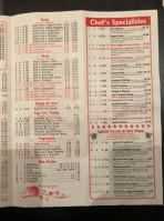 Hong Kong Cafe menu