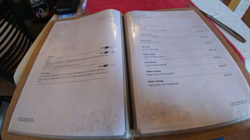 Golden India menu