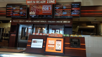 Little Caesars Pizza inside