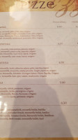 Pizzerija Jezero menu