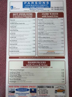 Union Diner menu