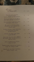 Alizia Casa De Comidas menu