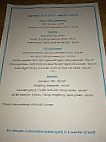 Peter Tavy Inn menu