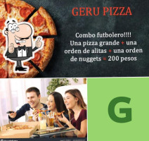 Geru Pizza food