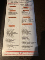 Sushi Ai menu