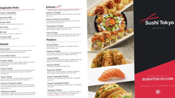 Sushi Tokyo menu