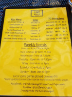 192 Brewing Company The Lake Trail Taproom menu