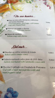 El Refugio menu