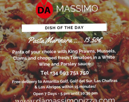 Da Massimo -terrace food