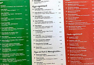 Pizzeria Toni menu