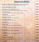 India Gate menu