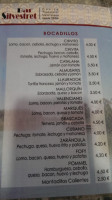 Silvestret menu