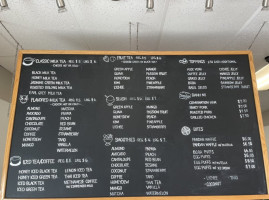 ThirsTea menu