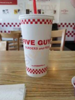 Five Guys Burgers Fries food