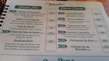 El Caribeño menu