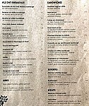 Il Espresso menu