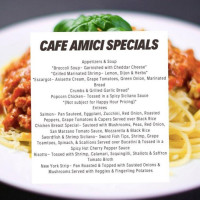 Cafe Amici food