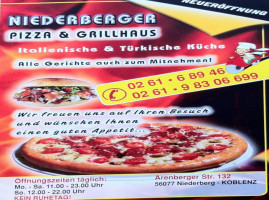 Niederberger Pizza Grillhaus food