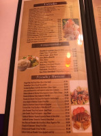 La Cabana Peruana menu