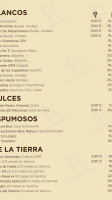 Tápara menu