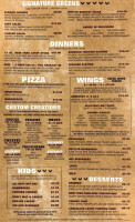 The Warehouse Tavern And Grill menu