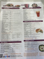 Vitality Bowls San Diego menu