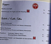 Gipfelstuebli menu