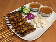 Satay on Charcoal food