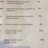 Friends Menu