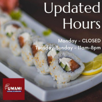 Umami Shushi And Hibachi food