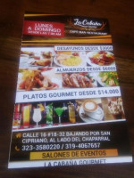 Barbosa Gourmet La Cabaña menu