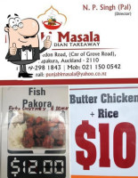 Punjabi Masala Papakura menu