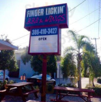 Finger Lickin Bbq Wings inside