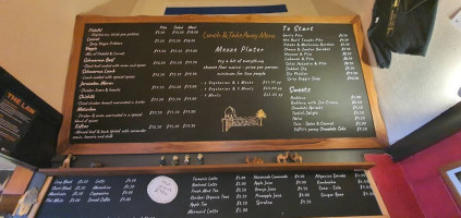 Fishbone Cafe menu