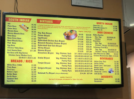 Bawarchi Biryanis menu