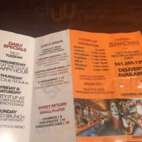 Banko Cantina menu