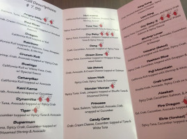 Sushi Rollin’ menu