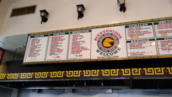 El Tepeyac Butcher Shop menu