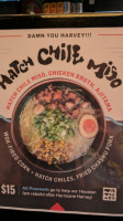 Ramen Tatsu-ya menu