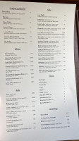 MF Sushi menu