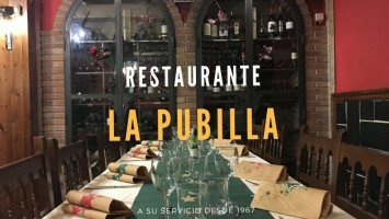 La Pubilla food