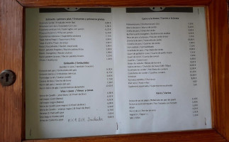 Meson Braseria Can Lluís menu