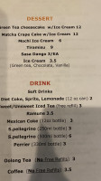 Sushi Co. menu