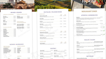 Fiorini menu