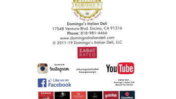 Domingo's Italian Deli (encino) food