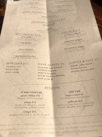 Dunedin New Zealand Eats menu