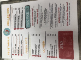 Good Pho You menu