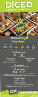 Diced food