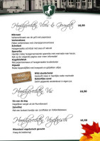 Eetcafé Het Witte Paard menu